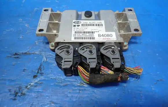 Peugeot 207 Engine control unit/module 9654596080 9663380880 1J6807064