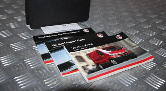 Opel Vivaro Owners service history hand book KTA26826 26826UX