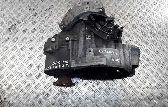 Volkswagen Beetle A5 Manual 6 speed gearbox ww0 02q301107