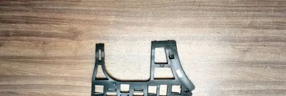 Volkswagen Golf VI Bumper support mounting bracket corner 1k9807377