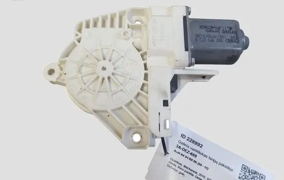 Audi A4 S4 B8 8K Rear door window regulator motor 8K0959812
