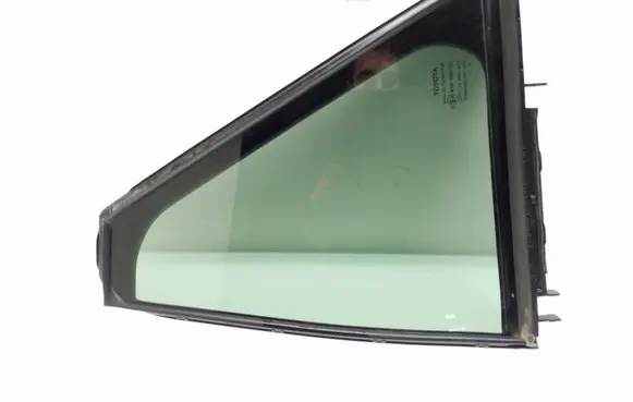 Rear vent window glass