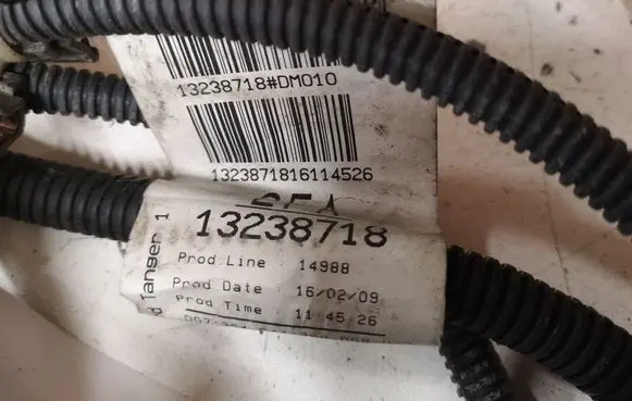 Opel Insignia A Parking sensor (PDC) wiring loom 13238718