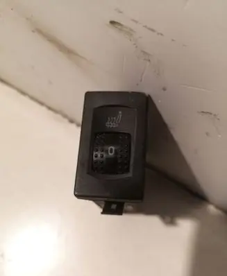 Volkswagen Sharan Seat heating switch