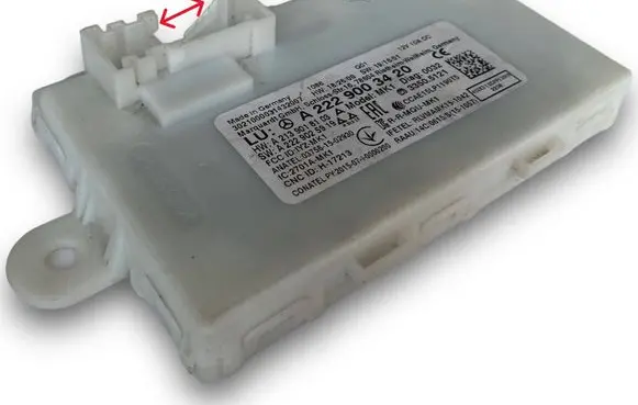 Mercedes-Benz S W222 Keyless (KESSY) go control unit/module A2229003420