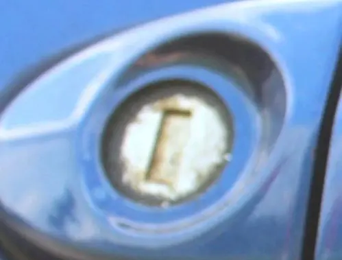 BMW X3 E83 Front door lock (next to the handle) 