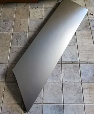 Rear fender molding trim