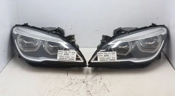 BMW 6 F06 Gran coupe Headlights/headlamps set 8738668MWGK220626 8738668 8738667MWGK220626