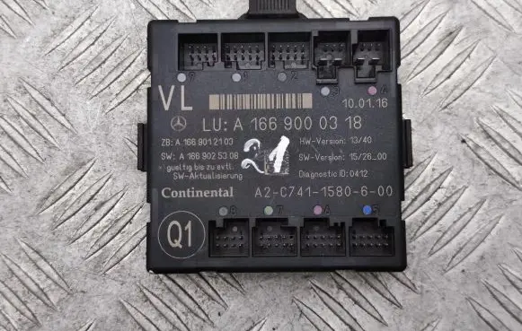 Mercedes-Benz GLS X166 Door control unit/module A1669000318