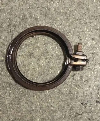 BMW 5 F10 F11 Muffler pipe connector clamp 7620508