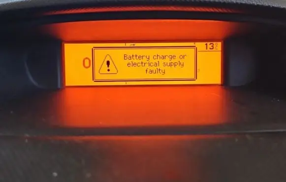 Peugeot 308 Screen/display/small screen 9803399680 IMPRK1395506