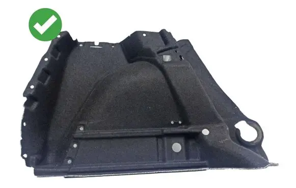 Audi A1 Trunk/boot side trim panel 82A867427A 75935196