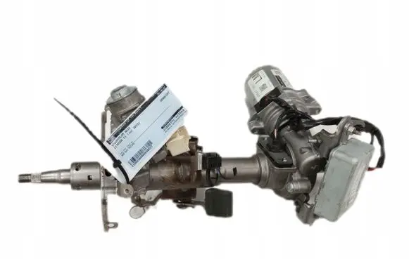 Steering wheel axle set