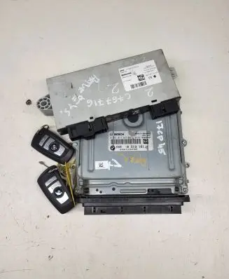 BMW 5 F10 F11 Engine ECU kit and lock set 8513161 9257038 030129296