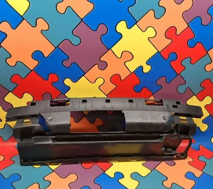 Ford Explorer Rear bumper support beam LB5B17E899A