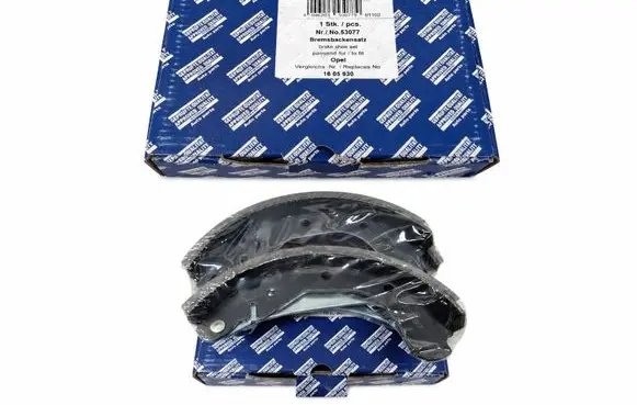 Opel Ascona C Brake pads (rear) 1605930