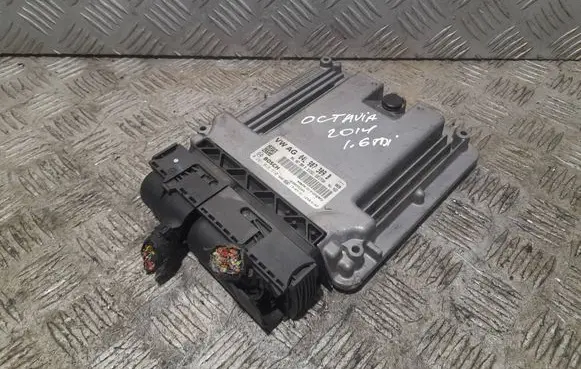 Skoda Octavia Mk3 (5E) Engine control unit/module 04L907309B 0281018510
