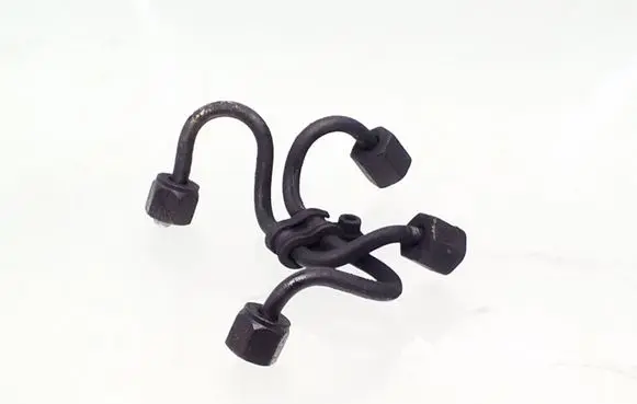 BMW 5 E60 E61 Fuel injector supply line/pipe 