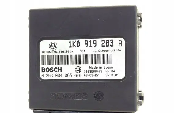 Volkswagen Golf V Parking PDC control unit/module 1K0919283A