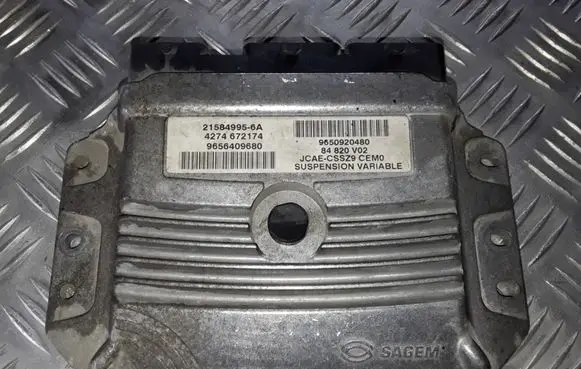 Peugeot 607 Engine control unit/module 215849956A 9650920480 84820V02