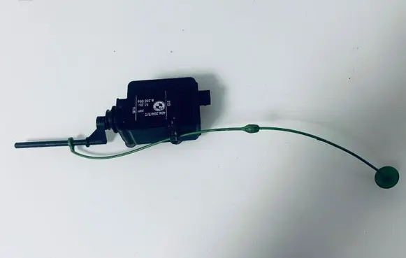 Fuel tank cap lock motor