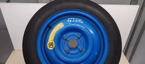 Chevrolet Tacuma R15 spare wheel 