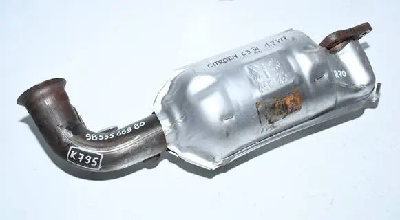Citroen C3 Catalyst/FAP/DPF particulate filter 9853566980 K795