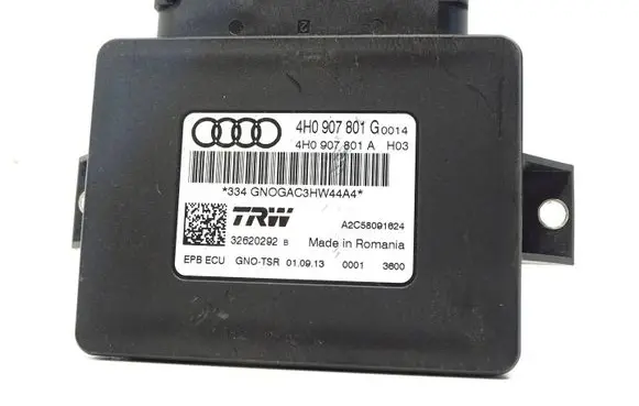 Audi A6 C7 Hand brake control module 4H0907801G 4H0907801A A2C58091624