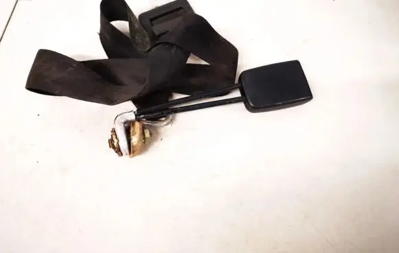 Middle seatbelt buckle (rear)