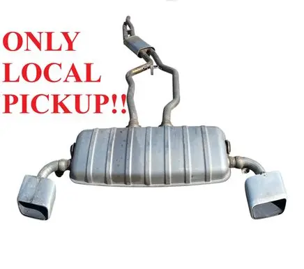 Porsche Cayenne (92A) Muffler/silencer 7P5253211 7P5253681 7P5253682