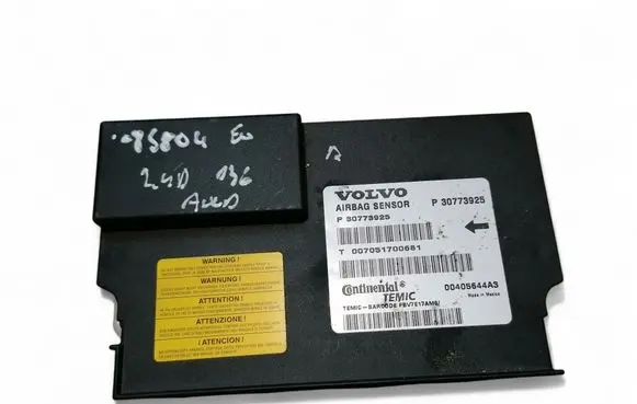 Volvo S80 Airbag control unit/module 30773925 P30773925