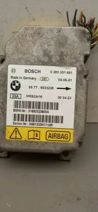 BMW X5 E53 Airbag control unit/module 6933238 31693323800A 0285001681