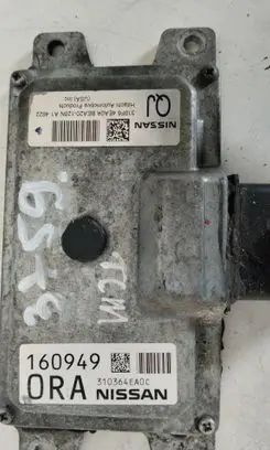 Nissan Qashqai Gearbox control unit/module 310364EA0C 160949