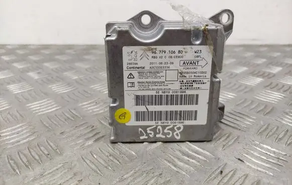 Peugeot 508 Airbag control unit/module 9677910680