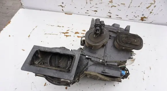 Interior heater climate box assembly