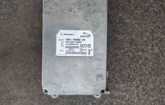 Jaguar XJ X350 Phone control unit/module 1X4310D893AH JT2BMM3735 C2C20260