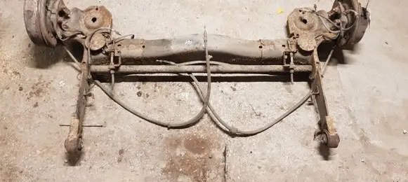 Rear axle beam
