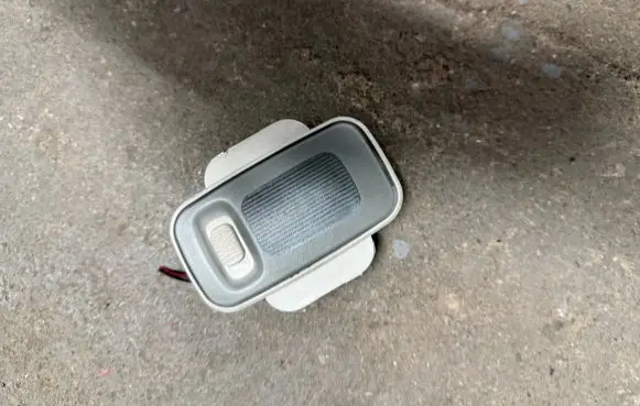 Fiat 500 Rear seat light