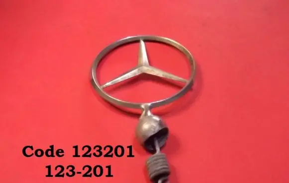 Mercedes-Benz W123 Other badges/marks 123201