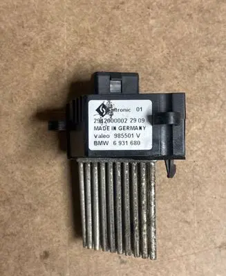 BMW 5 E39 Heater blower motor/fan resistor 2942000002 6931680 985501V