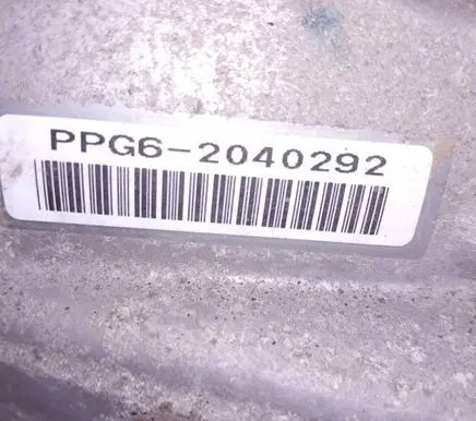 Honda Civic Manual 6 speed gearbox PPG6