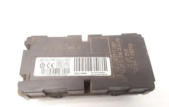 Citroen C4 I Tire pressure control unit 9655139880