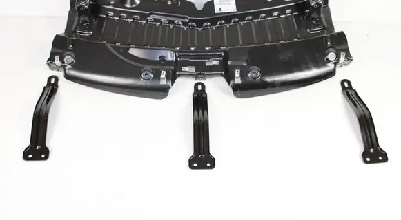 Opel Crossland X Radiator support slam panel bracket 13477188 13477195 YQ00532580