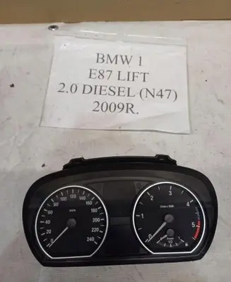 BMW 1 E81 E87 Speedometer (instrument cluster)