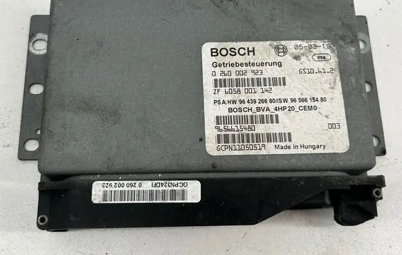 Peugeot 607 Gearbox control unit/module 0260002923 9643926680 9656615480
