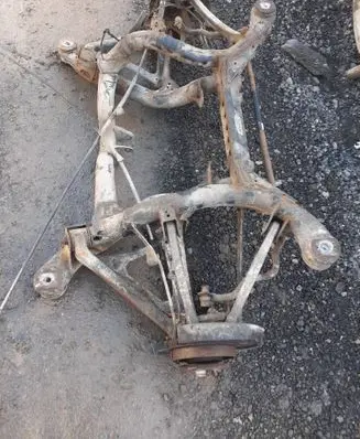 Volkswagen Touareg I Rear suspension assembly kit set 