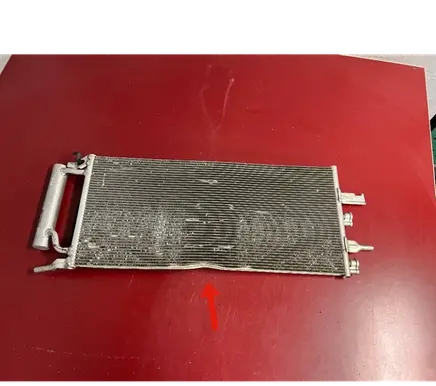 BMW X1 F48 F49 A/C cooling radiator (condenser) 9271206 64509271206