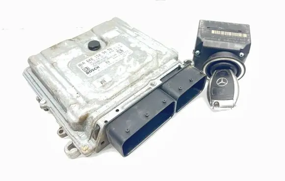 Mercedes-Benz ML W164 Engine ECU kit and lock set A1645450908 A6421509478