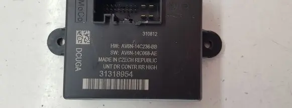 Volvo V40 Door control unit/module 31318954