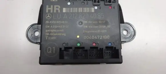 Mercedes-Benz C W204 Door control unit/module A2128204085